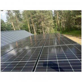 Stoginė - Saulės elektrinė 5.76kW 3500x7720mm - Anykščių raj., Lietuva