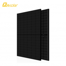 Saules elektrostacijas modulis Qnsolar QNN182-HG440-54 440W N-type, Full Black, Bifacial