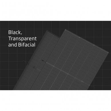 Saules elektrostacijas modulis TrinaSolar VERTEX S+ 435 W N-Type i-TOPCon DUAL GLASS Bificial BLACK (Kopija) 1